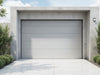 Create a realistic image of SmartSeal Sectional Garage Doors: sleek design, modern architecture, premium insulation., vector, best quality, masterpiece