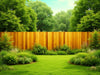 "Enchanted Eucalyptus Border Fencing: serene garden oasis, sustainable materials, nature-inspired beauty, durable, stylish.", vector, best quality, masterpiece