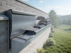 "PeakPro Valley Flashings: sleek, weather-resistant design channeling rain, preventing leaks, protecting homes beautifully.", vector, best quality, masterpiece