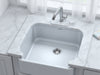 "Create an image of 'FreshBasin Undermount Sink': sleek, modern, elegant kitchen sink with deep basin.", vector, best quality, masterpiece