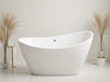 Create a luxurious bathroom oasis with Velvet Wave Drop-In Bathtub: elegant curves, ultimate comfort, serene relaxation., vector, best quality, masterpiece