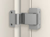 "SteadyGrip Heavy-Duty Door Hinge, modern design, unmatched strength, stability, sleek finish, durable construction.", vector, best quality, masterpiece