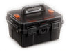 "ToolMate Compact Carry Box: rugged, portable toolbox with compartments, secure storage, easy-grip handle, organized tools.", vector, best quality, masterpiece