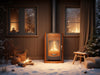 "EcoWarm Home Heating Oil: cozy, sustainable warmth, winter scene, efficient, eco-friendly, toasty home, green energy", vector, best quality, masterpiece