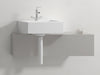 "EnduraLift Sink Legs: Modern sink with robust, elegant legs enhancing stability, durability, and style.", vector, best quality, masterpiece