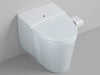 "RapidFlush Ultra Pressure-Assisted Toilet Tank, sleek efficient design, powerful flush, modern plumbing solution", vector, best quality, masterpiece