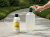 "Concrete Revive Cleaner: Transforming tired surfaces, removing tough stains, restoring patios, driveways, walkways.", vector, best quality, masterpiece