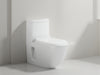 "Create an image of Elevate One-Piece Toilet: sleek, modern design, eco-friendly, efficient flush, seamless.", vector, best quality, masterpiece