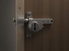 Create an image showcasing "Guardian Barrel Bolt": durable, secure, effortless operation, reliable locking, safety, home., vector, best quality, masterpiece