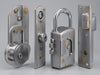 Create an image showcasing the "SuperSecure LockNut Collection" with durable, high-grade steel and innovative locking features., vector, best quality, masterpiece