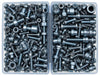 "Industrial Strength Nut & Bolt Assortment, high-quality fasteners, durable materials, construction, DIY toolkit, secure connections.", vector, best quality, masterpiece