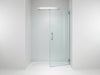 PristineGlide Pivot Shower Door – Seamless Style and Function