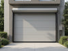 "ElevateRoll Garage Solutions: sleek roll-up doors, modern design, space-saving, durable, secure, seamless home integration.", vector, best quality, masterpiece