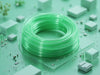 "GreenWave Lead-Free Solder Wire: eco-friendly, high-performance, smooth flow, quality electronics, sustainability, precise connections.", vector, best quality, masterpiece