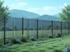 Create an image showcasing IronClad Rail Systems: durable, innovative fencing solutions with unbeatable strength and reliability., vector, best quality, masterpiece