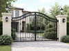 "Ironclad Sentinel Security Gate: sleek, robust protection, elegant design, heavy-duty, advanced locking, residential, commercial.", vector, best quality, masterpiece