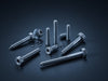 Create an image showcasing GripMaster Set Screws, emphasizing their strength, precision threading, stability, and reliability., vector, best quality, masterpiece