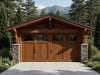 Rustic Retreat Side Hinged Garage Doors