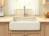 "Whimsical Willow Farmhouse Sink: rustic elegance, deep basin, classic apron, charming curves, warm, inviting kitchen.", vector, best quality, masterpiece