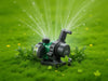 "RainMax Power Booster Pump in action, enhancing water pressure, lush garden, efficient irrigation system, vibrant greenery.", vector, best quality, masterpiece