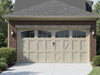 "Create an image of TitanGuard Sectional Garage Doors showcasing strength, style, insulation, and smooth operation.", vector, best quality, masterpiece