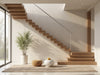 Elevate Your Space: The Luxe Floating Staircase