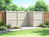 "Create an elegant outdoor scene featuring GroveGuard Privacy Panels, showcasing durability, seclusion, and style.", vector, best quality, masterpiece