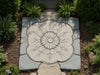 "GardenStone Concrete Molds: Create DIY outdoor pavers, stepping stones, personalized designs, vibrant garden accents", vector, best quality, masterpiece