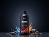 "MaxiFlow Premium Lubricating Oil: sleek bottle design, vibrant colors, machinery, smooth operation, industrial tools.", vector, best quality, masterpiece