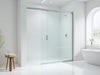 "FluidMotion Sliding Shower Doors, luxurious oasis, sleek lines, durable glass, elegant bathroom, contemporary style.", vector, best quality, masterpiece