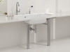 Create an image of SinkStability Pro Legs: elegant, durable sink supports; enhancing kitchen stability, reliability., vector, best quality, masterpiece