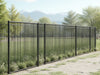 "Create an image of Everlast Rail Innovations: durable, strong, sleek fencing rails in modern environment.", vector, best quality, masterpiece