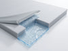 Create an image showcasing FlexiShield Step Flashings: durable, flexible, high-quality roof protection, watertight seal., vector, best quality, masterpiece