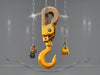 "ProLift Adjustable Lifting Hook: versatile, strong, innovative hook for seamless, safe industrial lifting operations, high-grade material.", vector, best quality, masterpiece