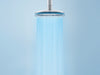 AquaPure ShowerGuard: sleek water filter removing chlorine, metals, impurities for pure, revitalizing shower., vector, best quality, masterpiece