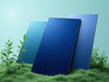 "GreenPulse Polycrystalline Solar Panels: sleek design, maximum efficiency, durability, renewable energy, eco-friendly power.", vector, best quality, masterpiece