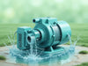 "Visualize the WellSpring Power Pump: efficient extraction, durable construction, agricultural-residential use, steady water flow.", vector, best quality, masterpiece