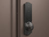 "Guardian MaxShield Deadbolt, advanced lock technology, sleek design, robust, high-security home protection, door safety.", vector, best quality, masterpiece