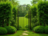 Timeless Trellis Garden Border Fence