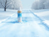 "FreezeGuard Premium De-Icer: Quickly melts ice, eco-friendly, safe for concrete, pathways, driveways, entrances.", vector, best quality, masterpiece