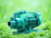 "FlowMaster Centrifugal Pump, efficient water distribution, irrigation systems, high performance, durable, lush landscapes.", vector, best quality, masterpiece