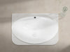 "PristineUndermount Bathroom Sink, sleek and modern design, serene oasis, high-quality materials, under-counter elegance.", vector, best quality, masterpiece