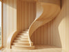 Graceful Twist Winder Staircase