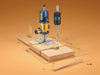 "Craft a detailed image of the PrecisionPro Drill Guide System: versatile, adjustable, precise, woodworking tool", vector, best quality, masterpiece