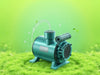 "HydraLift Booster Pump: robust garden irrigation, optimal hydration, efficient water flow, durable, easy installation.", vector, best quality, masterpiece