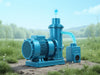 "Realistic image of AquaPulse Dynamic Well Pump System: efficient, reliable, quiet, energy-saving, residential, agricultural", vector, best quality, masterpiece