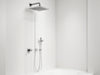 Create a luxurious spa-like bathroom with ReviveJet Body Shower Jets: invigorating, adjustable, soothing water cascade., vector, best quality, masterpiece