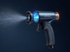 Create a high-tech, sleek, and durable design image for BlastMaster Nozzle Pro, showcasing adjustable spray settings., vector, best quality, masterpiece