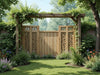 Enchanted Arbor: Decorative Fence Panels