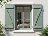 Evergreen Board & Batten Shutters